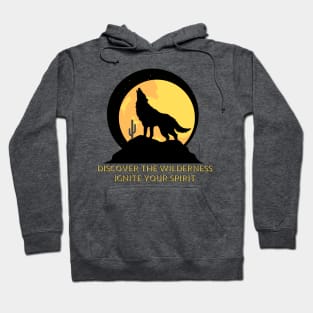 Discover the Wilderness, Ignite Your Spirit - Camping Shirt Design Hoodie